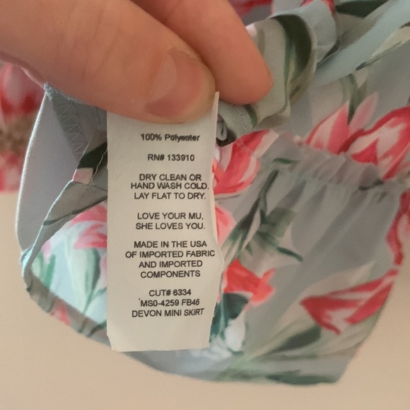 NWT Show Me Your Mumu Floral Skirt Large - Picture 3 of 6